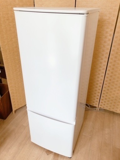 【引取】三菱 MITSUBISHI MR-P17F-W 2020年製 168L ノンフロン冷凍冷蔵庫