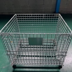 鉄カゴパレット パレティーナ 網かご 10枚セット 中古 廃材/廃棄入れ