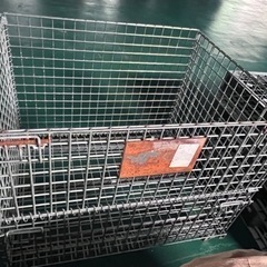鉄カゴパレット パレティーナ 網かご 10枚セット 中古 廃材/廃棄入れ