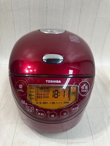 A1-107東芝　IH炊飯器　0.63L　 2019年製　生活家電　一人暮らし