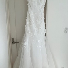 桂由美　マーメイド　ウェディングドレス　
