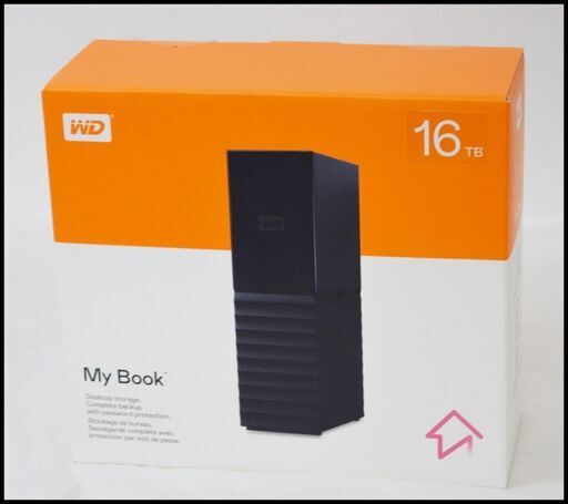 未開封 WD ウエスタンデジタル 外付けHDD 16TB WDBBGB0160HBK-SESN Western Digital My Book 大容量ハードディスク