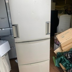福岡市内配送無料 シャープ SHARP SJ-WA35R-S [冷蔵庫（345L・左右開き  