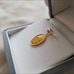 純金　マリア　ペンダントトップ　スイスパンプ社製　マリアコイン 総重量約1.4g