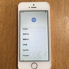 裏面キズあり_iPhoneSE(第一世代) 16GB ピンク(S...