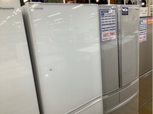 【トレファクラパーク岸和田店】TOSHIBA 5ドア冷蔵庫【12ヵ月保証】