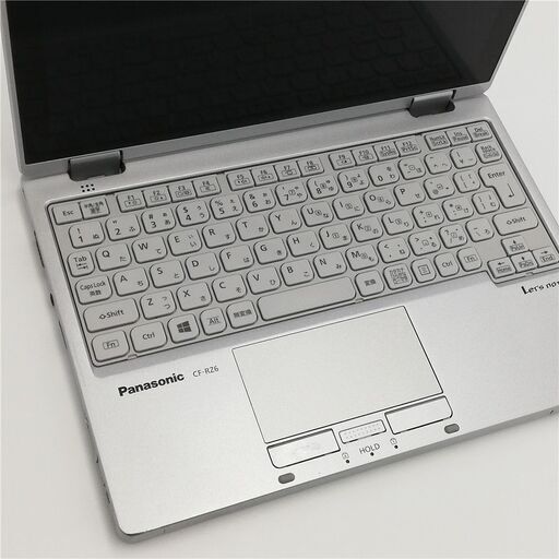 送料無料 日本製 高速SSD タッチ可 10.1型 ノートパソコン Panasonic CF-RZ6RFRVS 第7世代 i5 8GB 無線 Bluetooth Win11 Office
