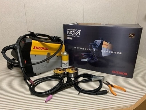 スズキッド100V専用インバータノンガス半自動溶接機