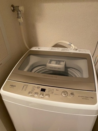 AQUA 全自動洗濯機　洗濯容量7kg