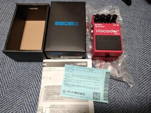 BOSS VO-1 Vocoder ヴォコーダー 箱付き Boss VO-1 Vocoder Pedal for Guitar Players | Sweetwater