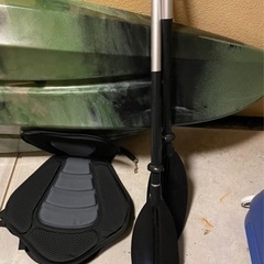 ソロカヤック　迷彩柄　一月末まで