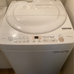 【10月下旬お引き取り希望‼️】SHARP 7kg洗濯機