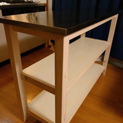 ニトリ ワークテーブル(ステン)