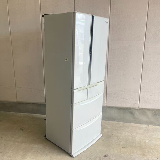 J5Y1492◆Panasonic パナソニック 冷凍冷蔵庫 NR-FTF456-H形 12年製 6ドア ノンフロン 451L