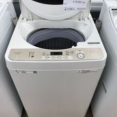 ★ジモティ割あり★ SHARP 洗濯機 6.0kg 年式2020 動作確認／クリーニング済み KJ2848