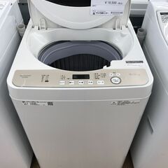 ★ジモティ割あり★ SHARP 洗濯機 6.0kg 年式2020...