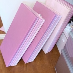 IKEA プレイマット ピンク 3枚 