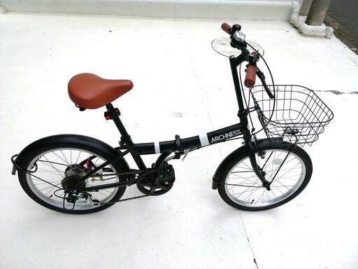 美品　ARCHNESS 206-1B 折りたたみ自転車 20インチ 6段変速