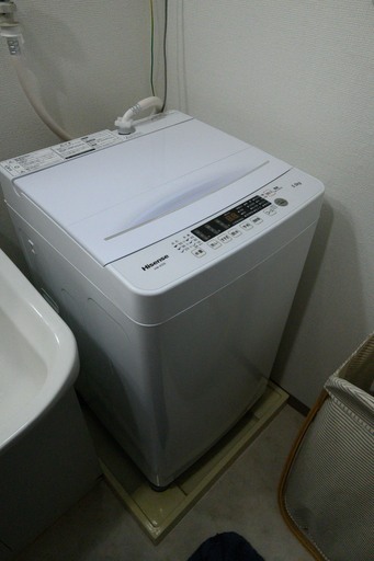 ハイセンス 全自動 洗濯機 5.5kg