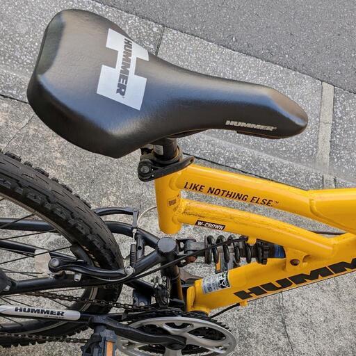 ハマー 26型 マウンテンバイク 18段 イエロー