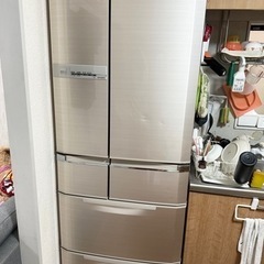 【お取引き相手決定】冷蔵庫　6ドア　三菱　520ℓ