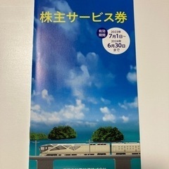 JR東日本 株主サービス券1冊(鉄博半額券2枚含む)