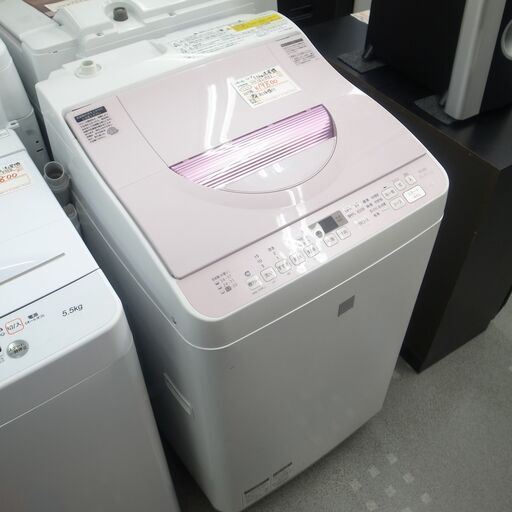 シャープ 5.5kg 洗濯機 ES-T5E3 2015年製 モノ市場半田店 119