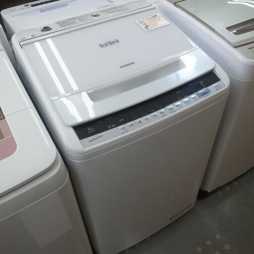 日立 8.0kg 洗濯機 BW-V80C 2018年製 モノ市場半田店 119