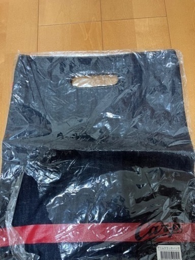 カープ　デニムクラッチバッグ