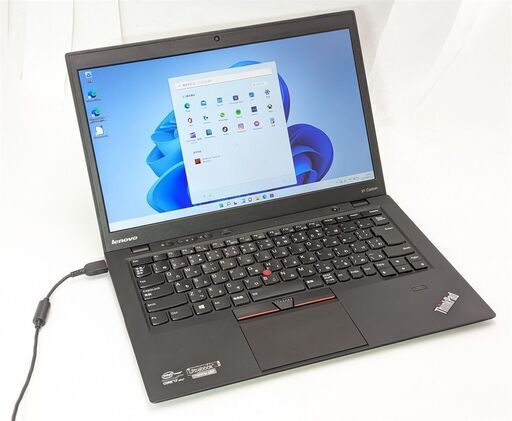 送料込 おまけ有 高速SSD 14インチ ノートパソコン Lenovo X1 Carbon 中古良品 第3世代 i7 8GB 無線 Bluetooth Webカメラ Windows11 Office