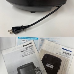 I759 🌈 ジモティー限定価格！2021年製の美品♪ Panasonic スチーム＆可変圧力IH炊飯ジャー 10合炊き ⭐ 動作確認済 ⭐ クリーニング済