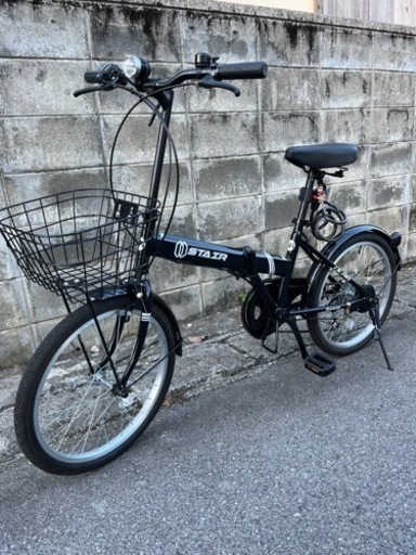 購入後2ヶ月の新古品！折りたたみ自転車