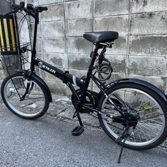 購入後2ヶ月の新古品！折りたたみ自転車
