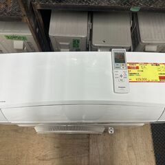 K04514　パナソニック　2019年製　中古エアコン　主に6畳用　冷房能力　2.2KW ／ 暖房能力　2.2KW