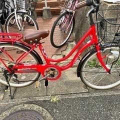 ⭐️人気⭐️ 24インチ自転車 レッドNo.1069