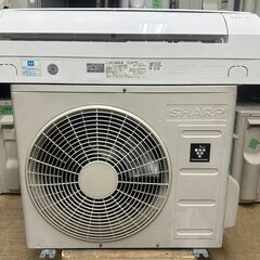 K04516　シャープ　2019年製　中古エアコン　主に6畳用　冷房能力　2.2KW ／ 暖房能力　2.5KW