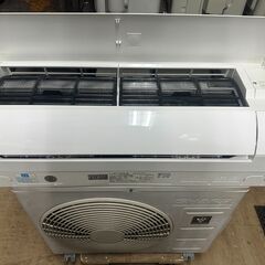 K04516　シャープ　2019年製　中古エアコン　主に6畳用　冷房能力　2.2KW ／ 暖房能力　2.5KW