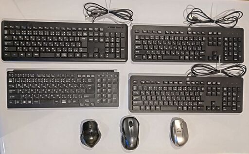 Logicool FUJITSU buffalo HP 他 キーボード ゲーミングキーボード まとめ 等 現状品