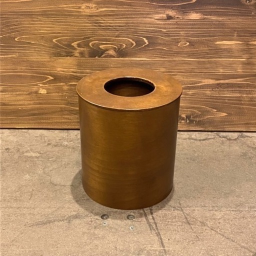 【在庫2点】　サイトーウッド 　ゴミ箱　(小)　SAITO WOOD ダストボックス　レトロ　時代　ビンテージ