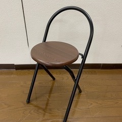 折りたたみ椅子(2脚セット) 【※値下げ交渉承ります】