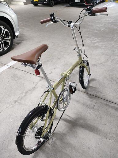 キャプテンスタッグ 16インチ 折りたたみ自転車