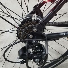 即納 ・PayPay 支払いOK！ クロモ クロスバイク 700×32C 前後LED