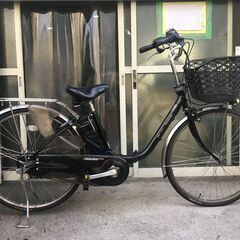 地域限定送料無料 パナソニック ビビ DX 13,2AH 新基準 子供乗せ 黒 