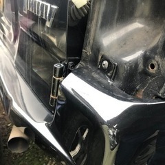 JB23 ジムニー フロント、リヤ 社外バンパー