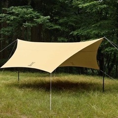 DOD(ディーオーディー) ワンポールテントM 4-5人用  マット、タープ付き