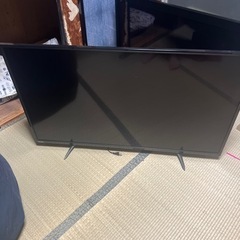 TOSHIBA 49型4Kテレビ ジャンク品