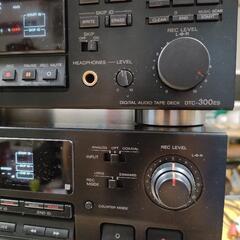 DATデッキ SONY DTC-300ES, DTC-690, DATテープ87本