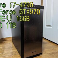 ゲーミングPC i7-4790 GTX970 メモリ16GB S...