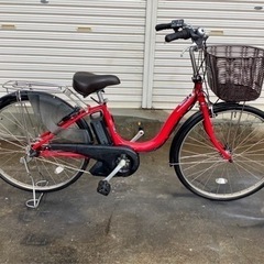 ヤマハ新機種電動アシスト自転車pas kiss22-26インチ　カーキ色アルミ