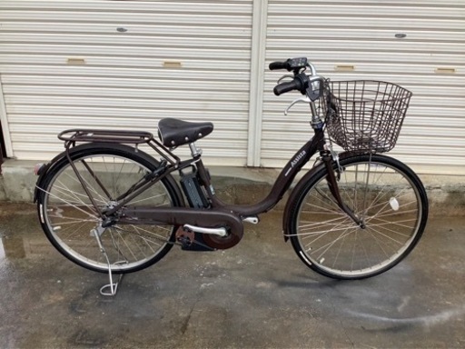 185 ブリヂストン新機種電動アシスト自転車assista26インチ ブラウンアルミ